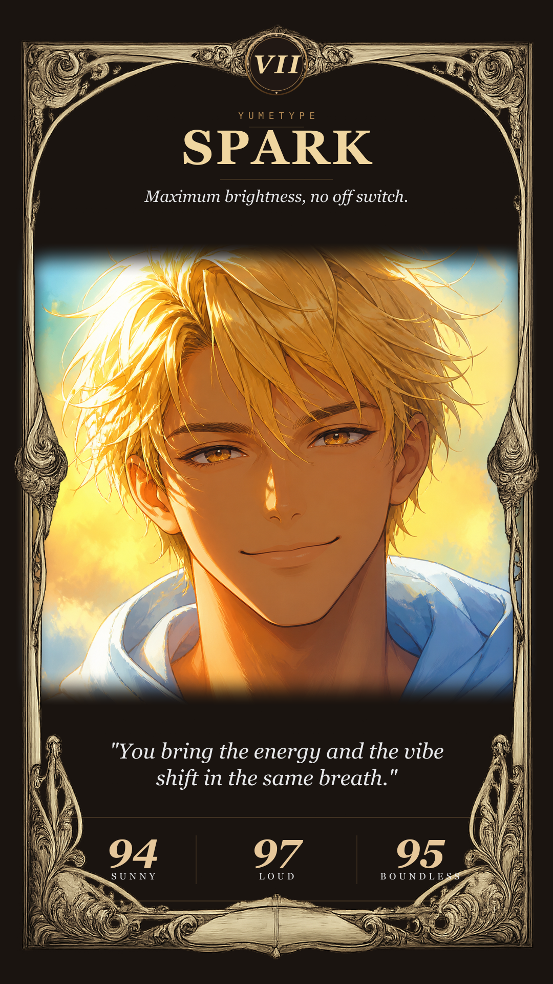 The Genki Spark archetype card
