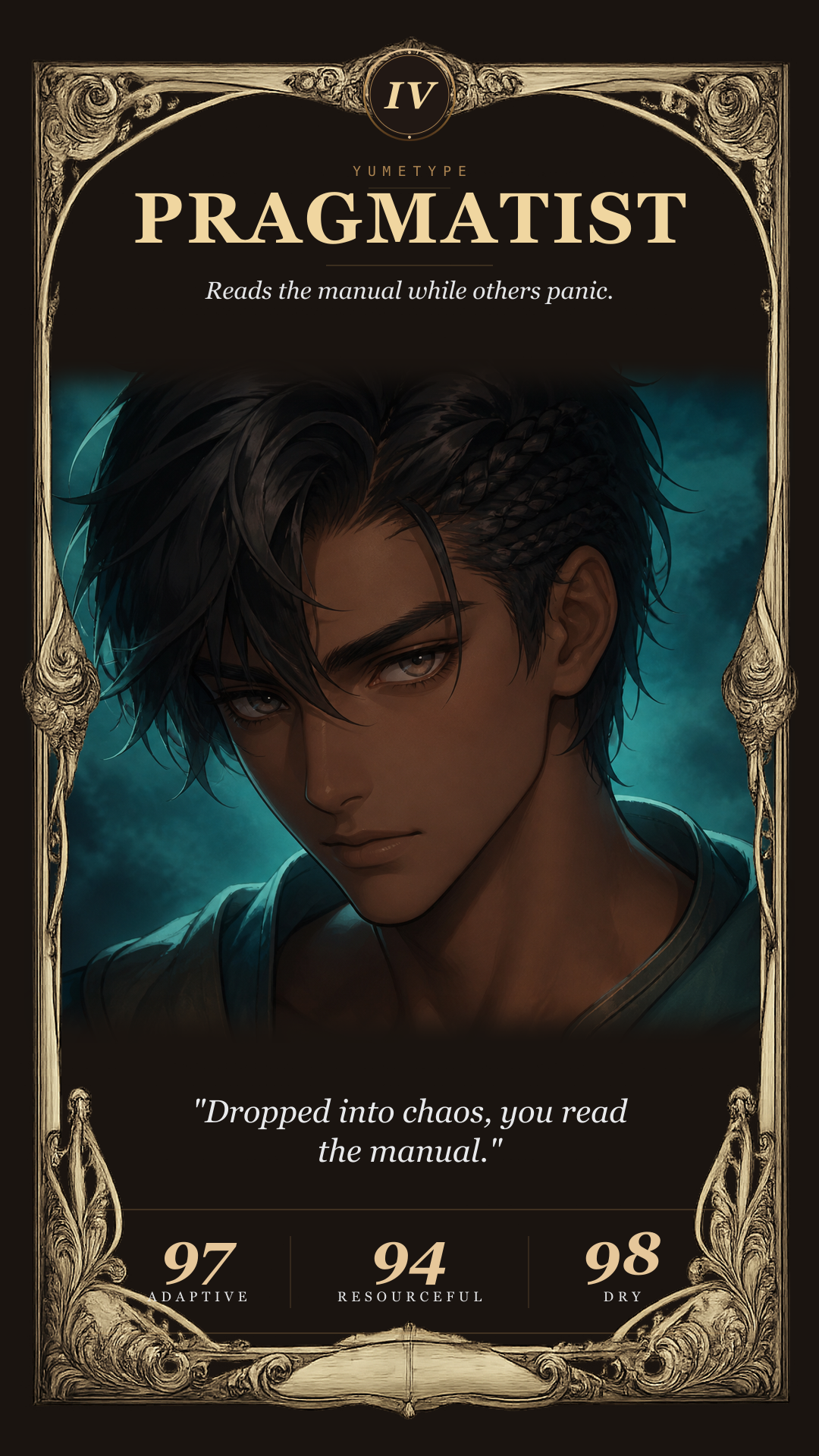 The Isekai Pragmatist archetype card