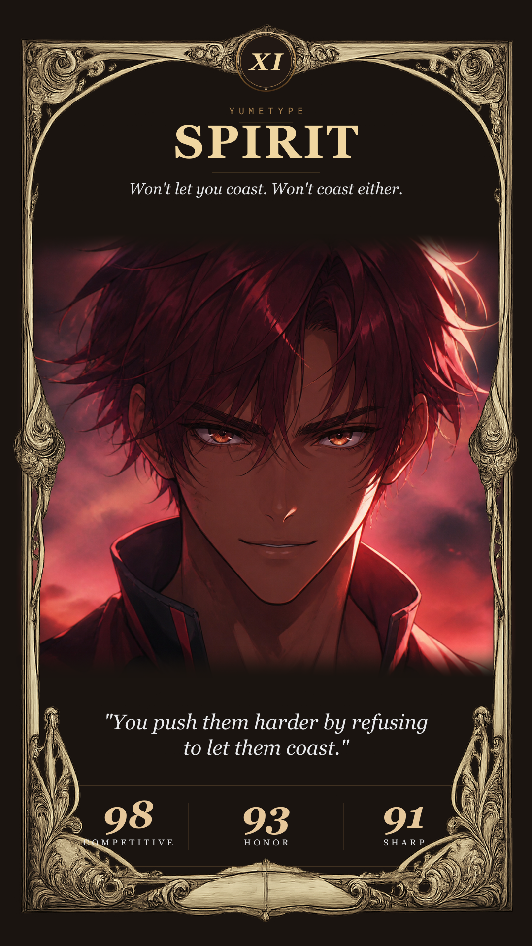 The Rival Spirit archetype card
